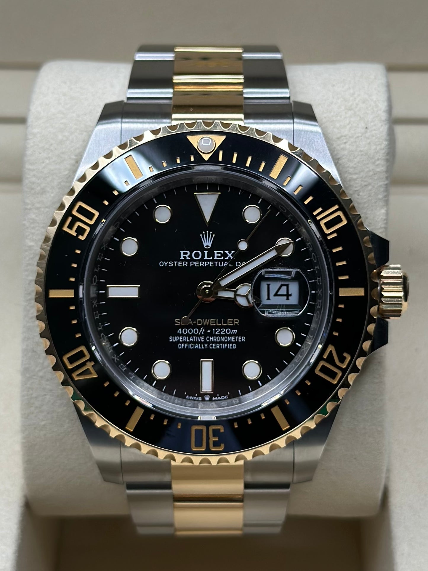 Rolex Sea-Dweller 43 Black Dial on Oyster 126603 Papers 2025