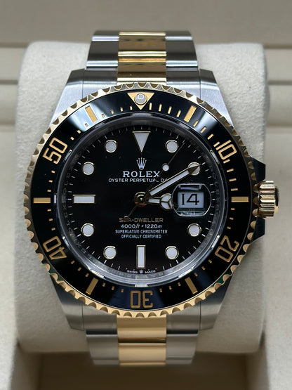 Rolex Sea-Dweller 43 Black Dial on Oyster 126603 Papers 2025