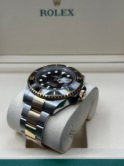 Rolex Sea-Dweller 43 Black Dial on Oyster 126603 Papers 2025