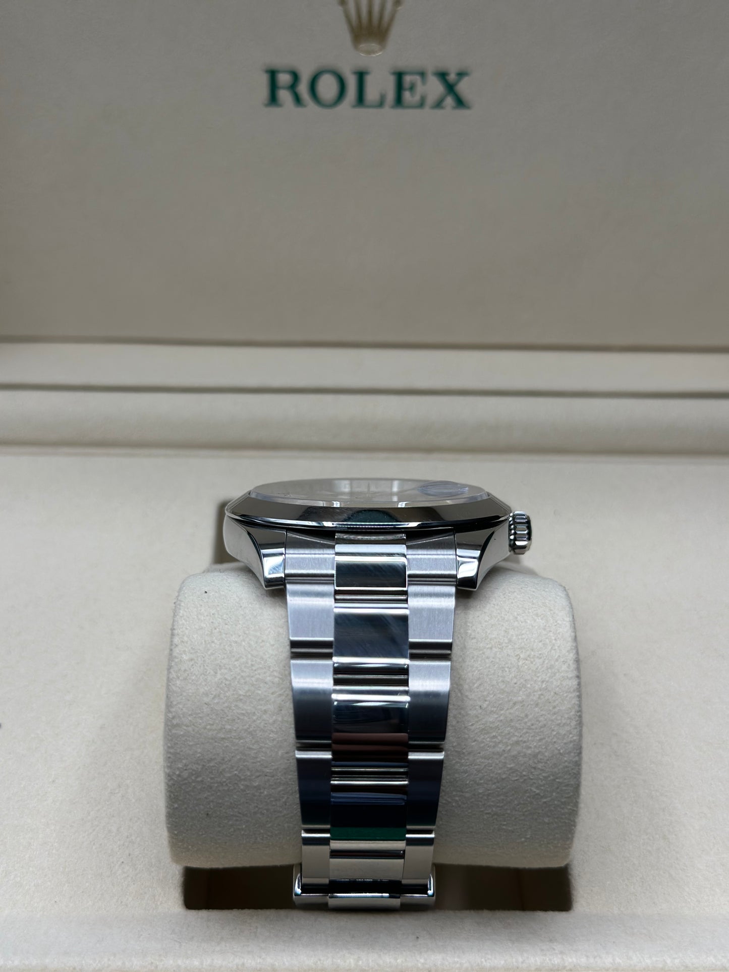 Rolex Datejust 41 Mint Green Index Dial on Oyster 126300 Papers 2026