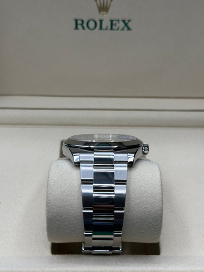 Rolex Datejust 41 Mint Green Index Dial on Oyster 126300 Papers 2026