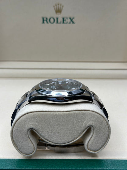 Rolex Datejust 41 Mint Green Index Dial on Oyster 126300 Papers 2026