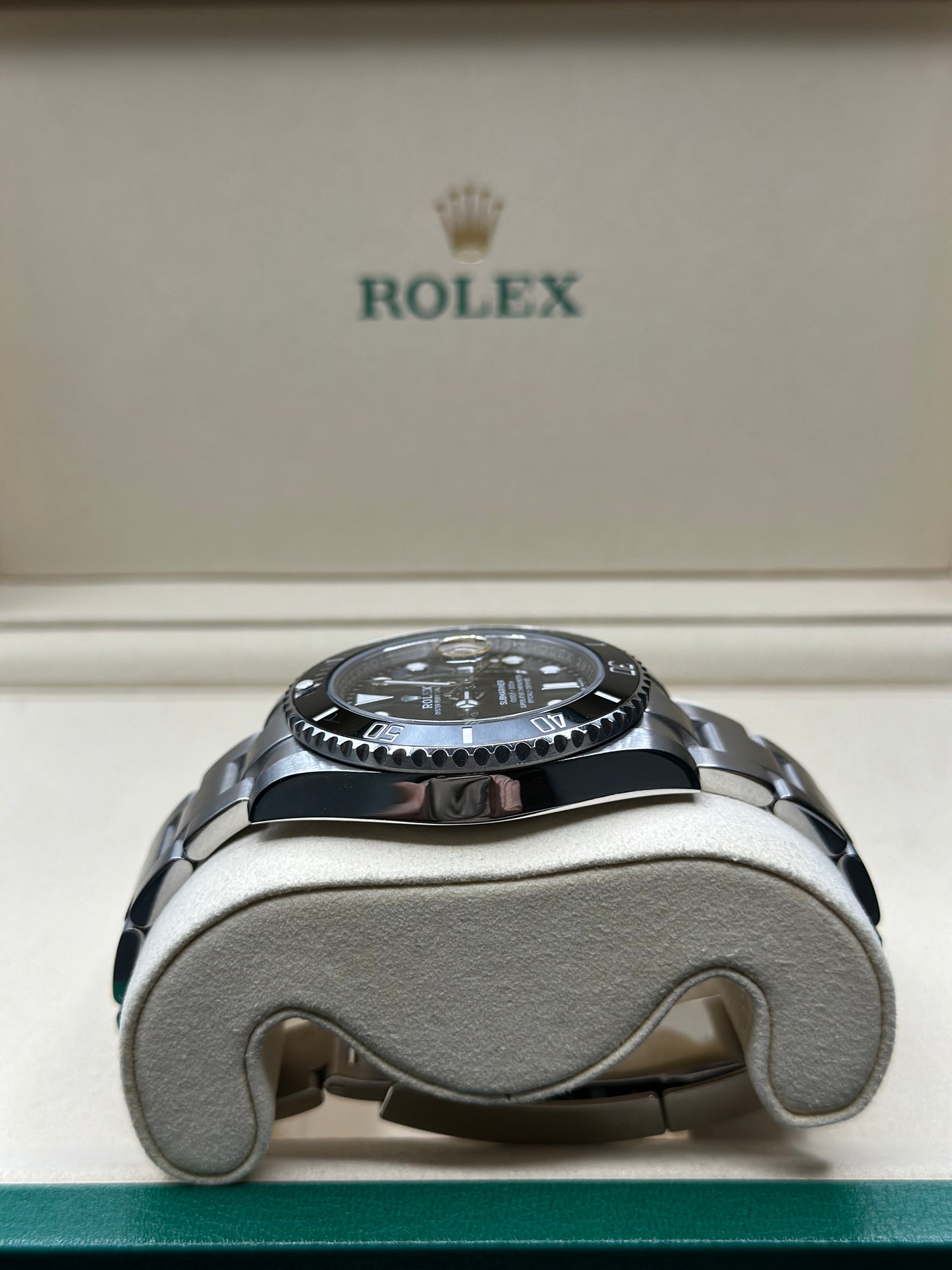 Rolex Submariner Black Dial on Oyster 116610LN Papers 2018