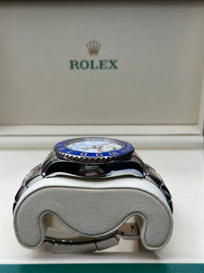 Rolex Yacht-Master II White Dial on Oyster 116681 Papers 2022