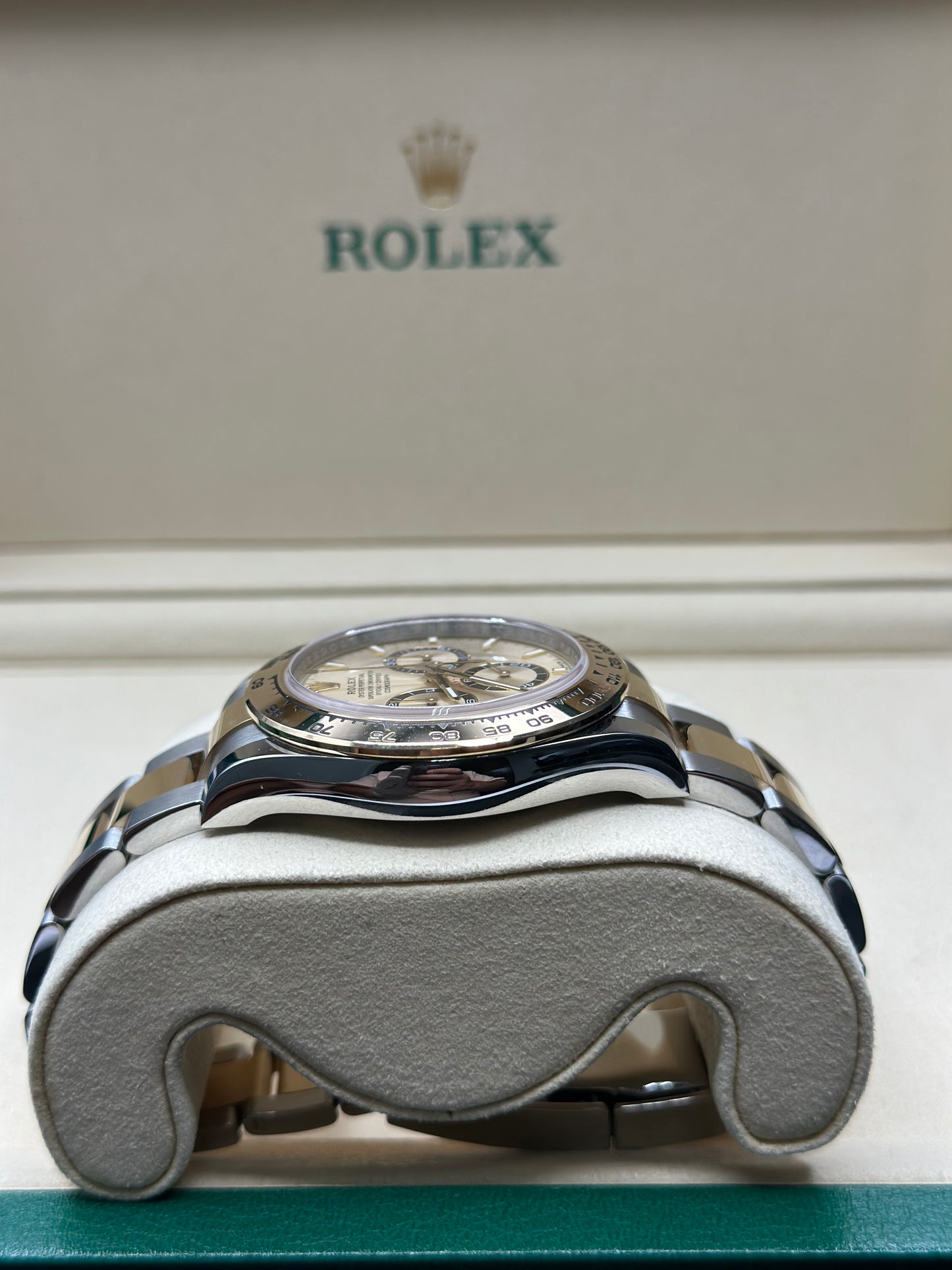 Rolex Daytona Golden Index Dial on Oyster 126503 Papers 2026