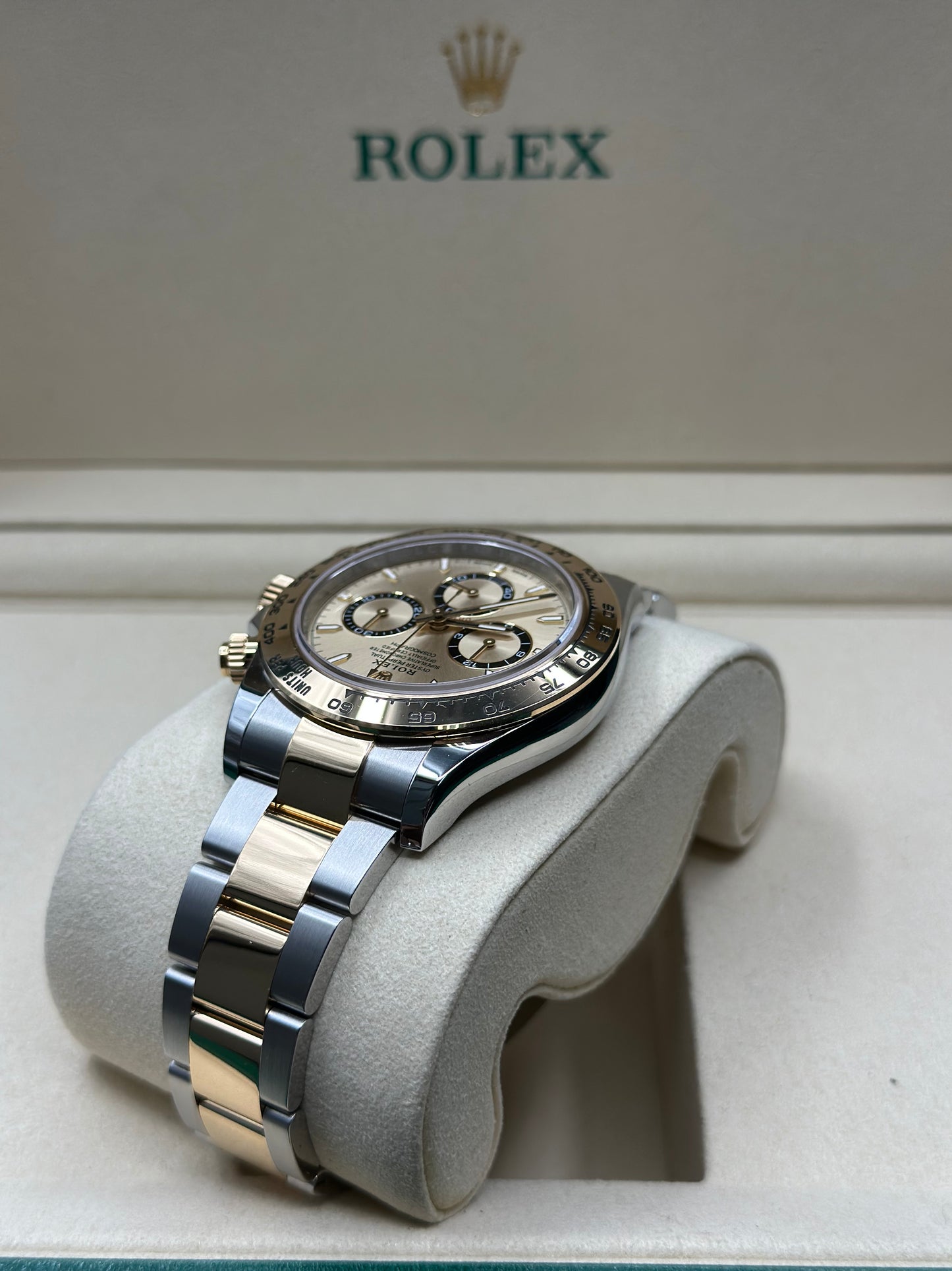Rolex Daytona Golden Index Dial on Oyster 126503 Papers 2026