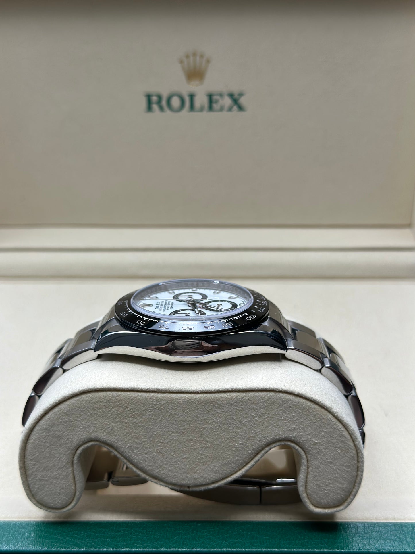 Rolex Daytona "Panda" White Dial on Oyster 116500LN Papers 2017