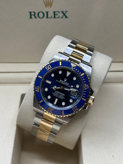 Rolex Submariner Blue Dial on Oyster 126613LB Papers 2026