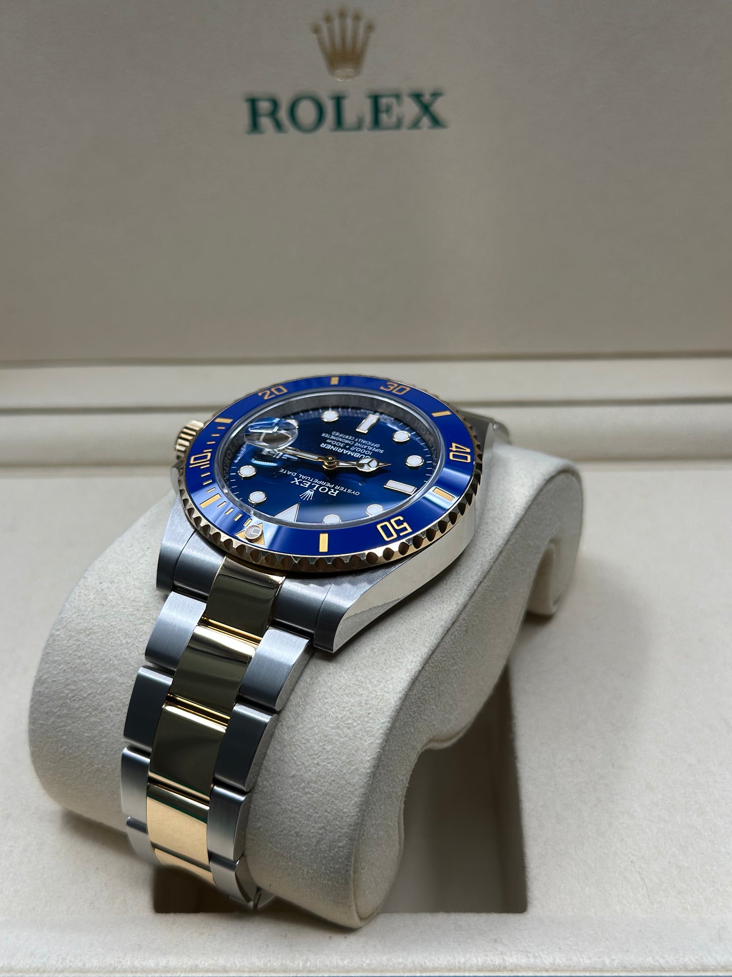 Rolex Submariner Blue Dial on Oyster 126613LB Papers 2026