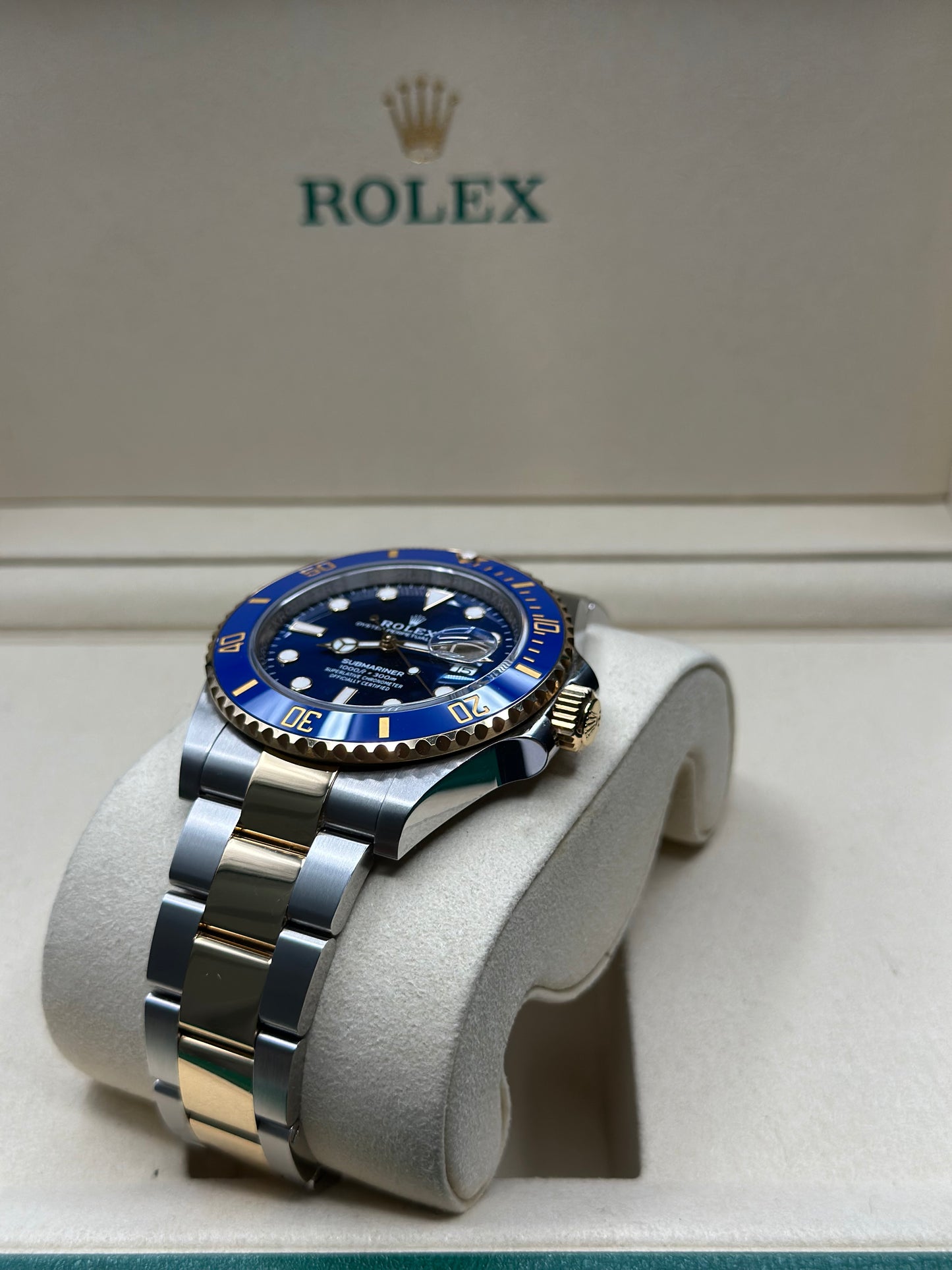 Rolex Submariner Blue Dial on Oyster 126613LB Papers 2026