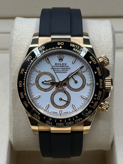 Rolex Daytona White Index Dial on Oysterflex 126518LN Papers 2025