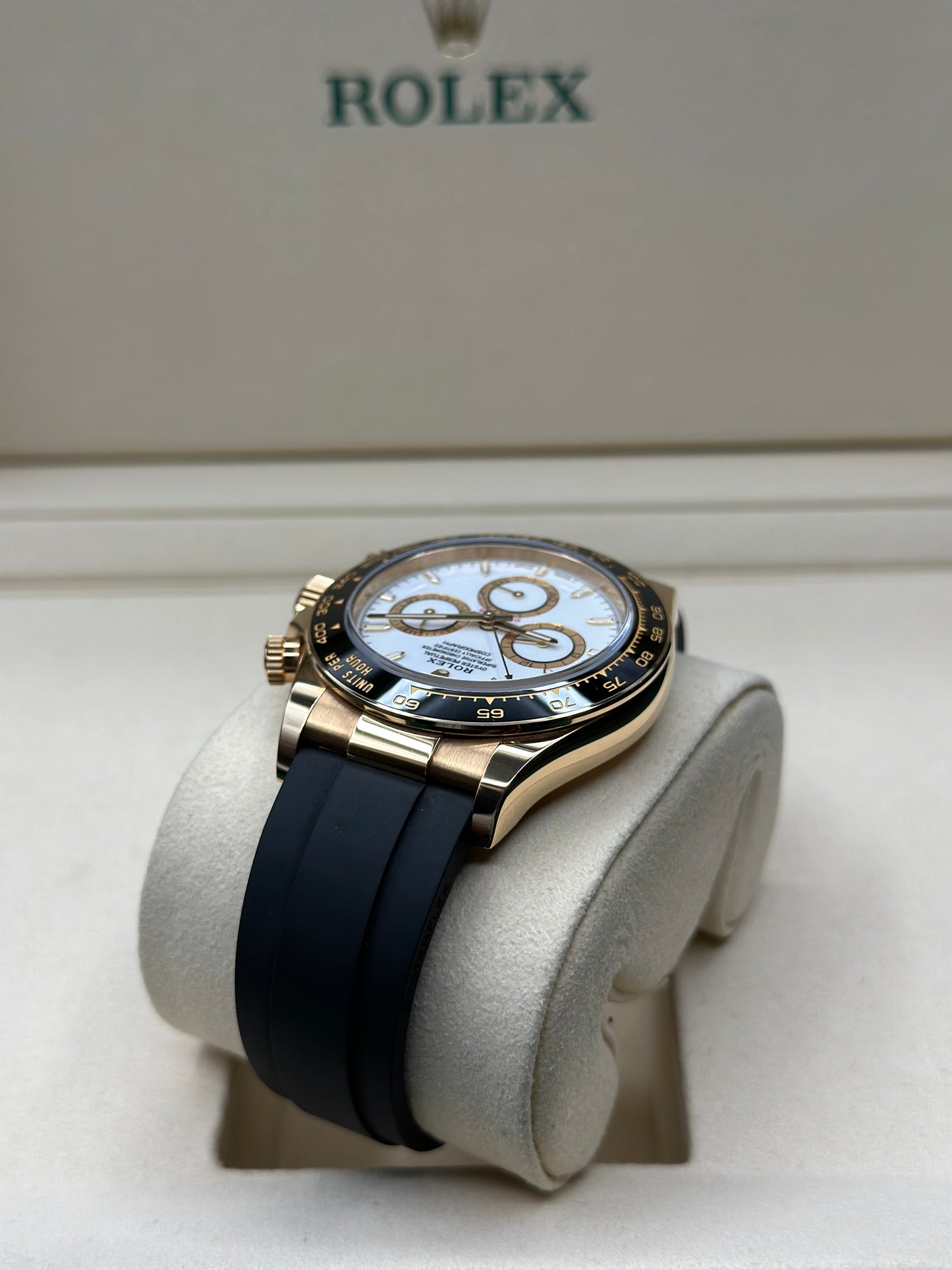 Rolex Daytona White Index Dial on Oysterflex 126518LN Papers 2025