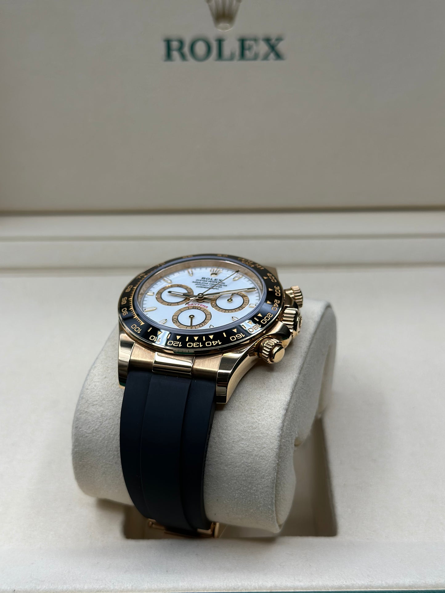 Rolex Daytona White Index Dial on Oysterflex 126518LN Papers 2025