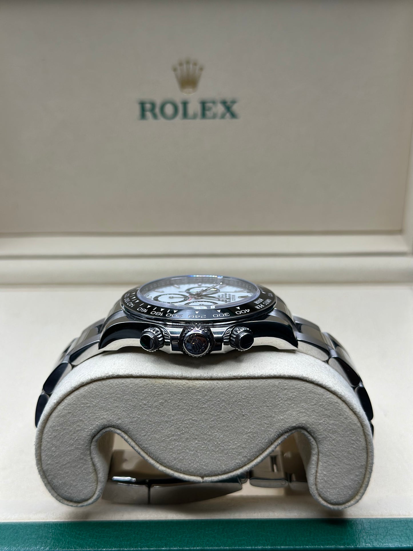 Rolex Daytona Black Dial on Oyster 126500LN Papers 2025