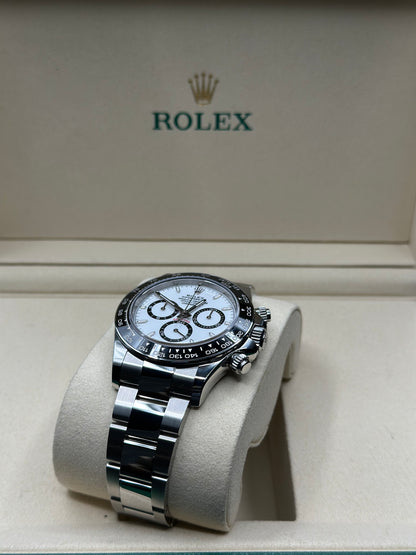 Rolex Daytona Black Dial on Oyster 126500LN Papers 2025