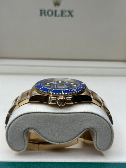 Rolex Submariner Blue Dial on Oyster 126618LB Papers 2024