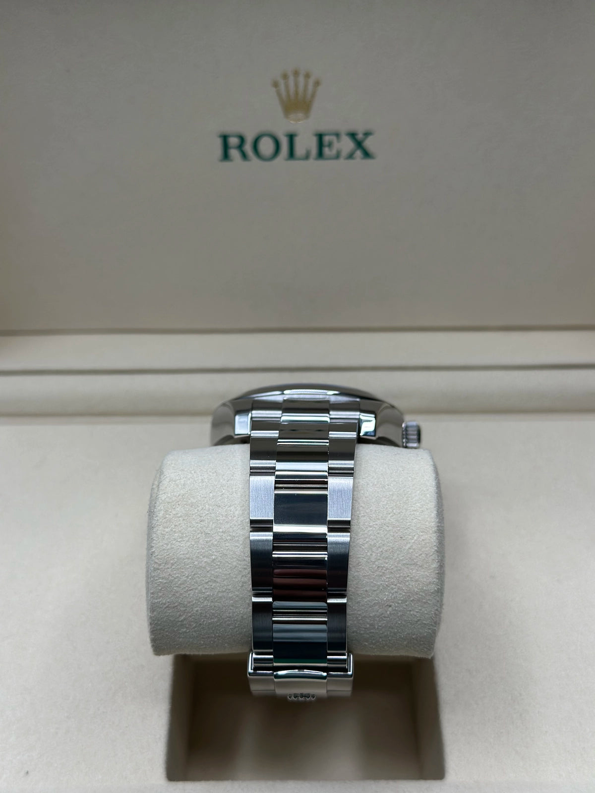 Rolex Milgauss Black Dial on Oyster 116400 Papers 2017