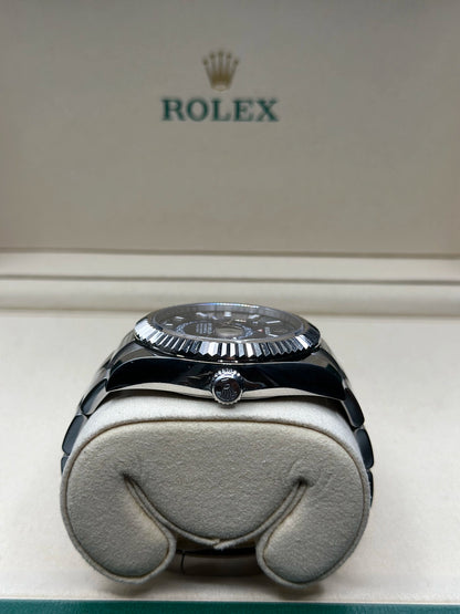 Rolex SkyDweller Blue Dial on Oyster 326934 Papers 2023