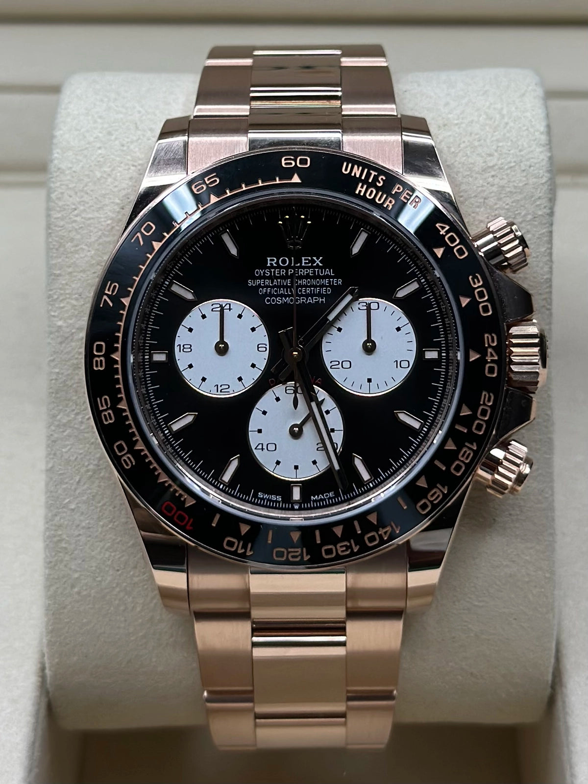 Rolex Daytona "Le Mans" Black and White Index Dial on Oyster 126525ln Papers 2025