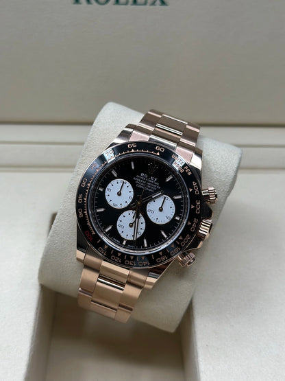 Rolex Daytona "Le Mans" Black and White Index Dial on Oyster 126525ln Papers 2025