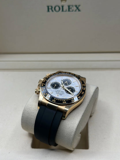 Rolex Daytona White Meteorite Index Dial on Oysterflex 126518LN Papers 2026