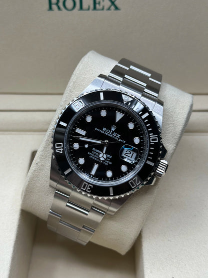 Rolex Submariner Black Dial on Oyster 126610LN Papers 2026