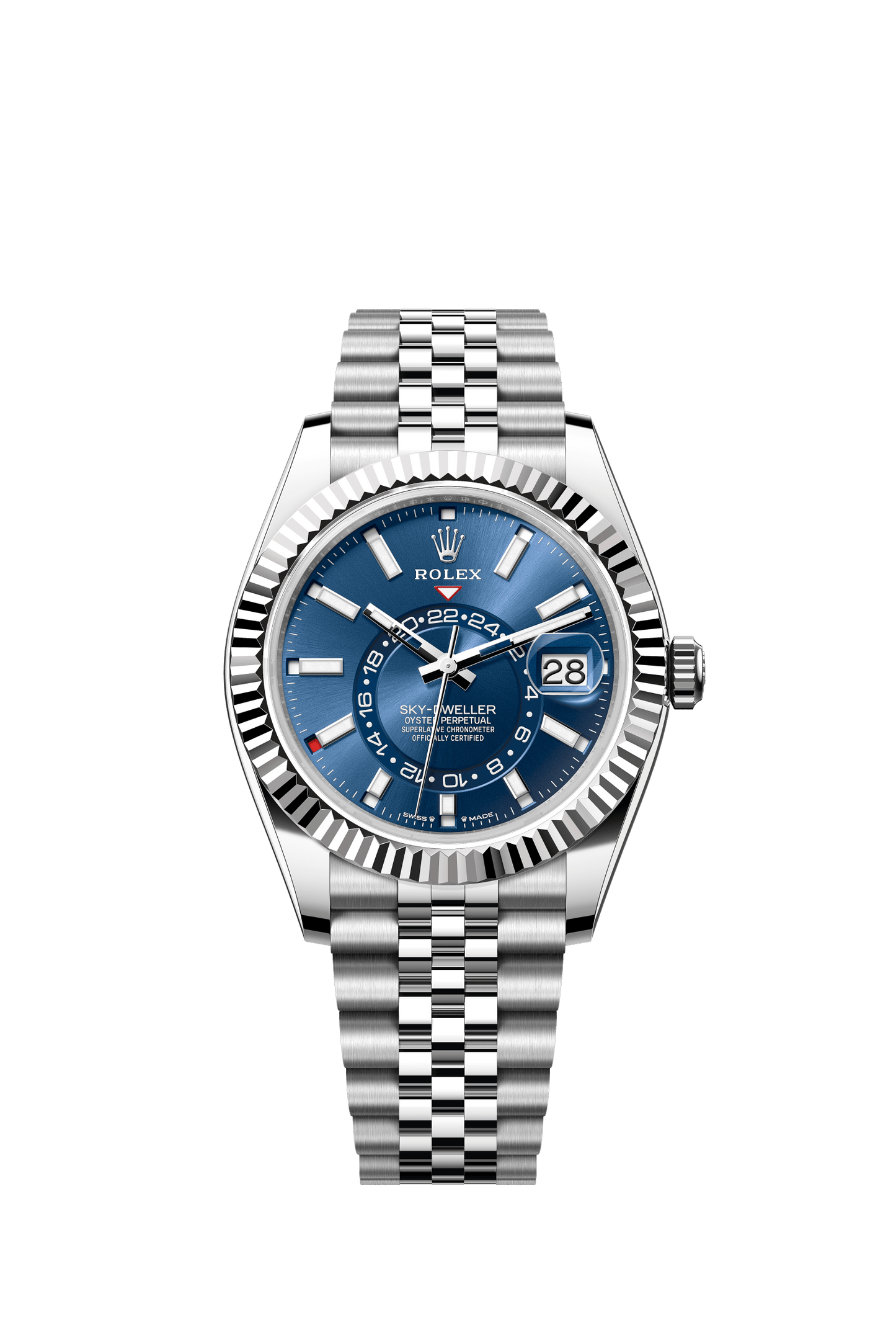 Rolex SkyDweller Blue Index Dial on Jubilee 336934 Papers 2026