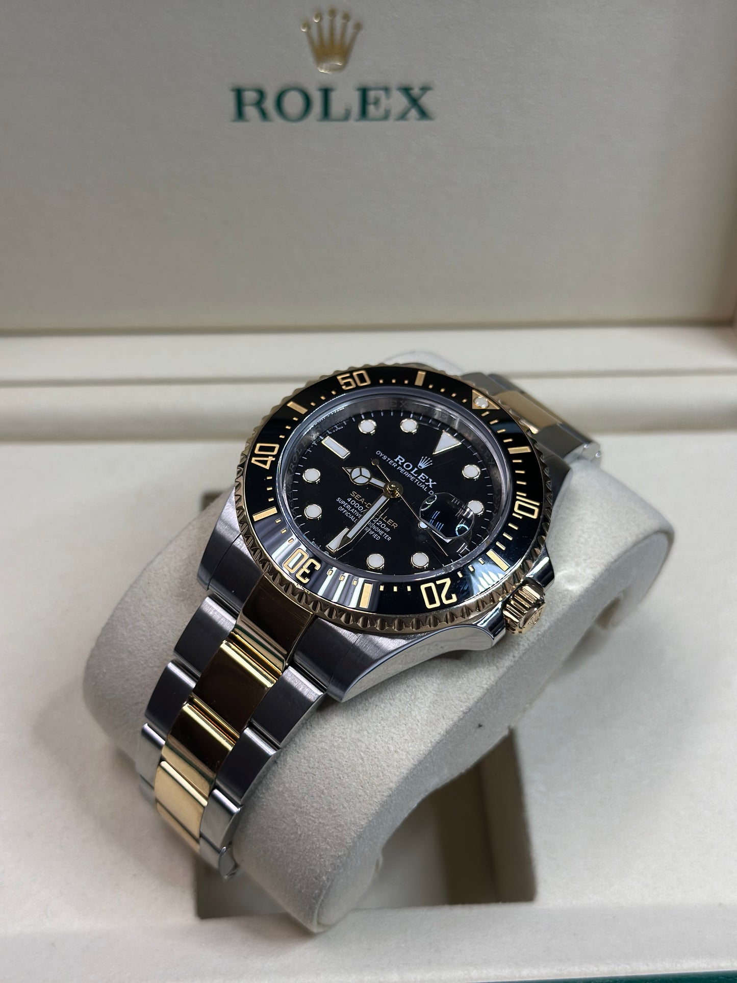 Rolex Sea-Dweller 43 Black Dial on Oyster 126603 Papers 2021