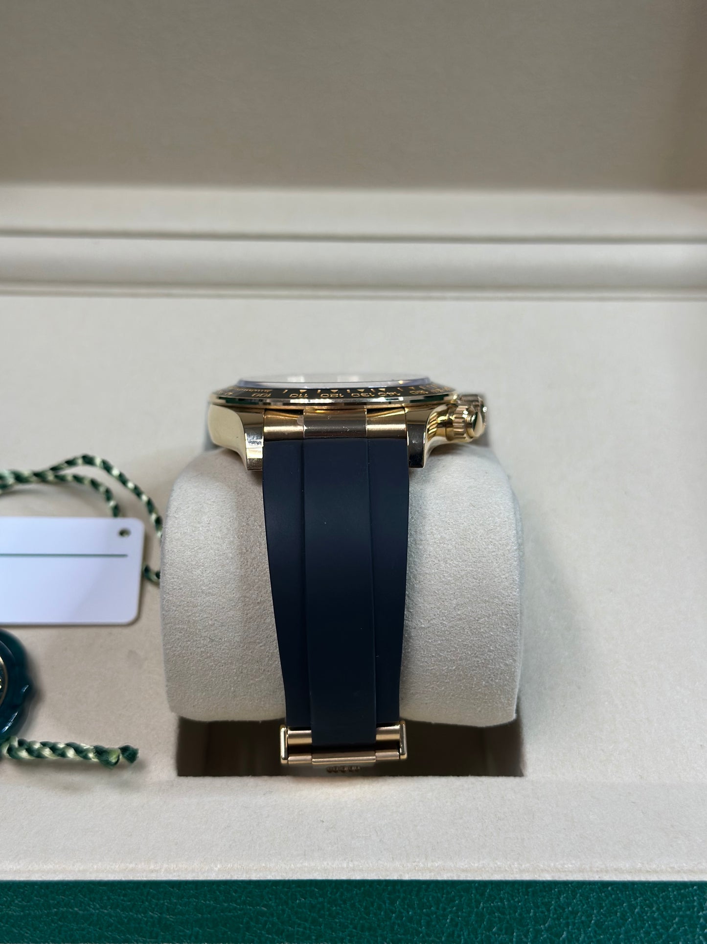Rolex Daytona Black And Golden Diamond Dial on Oysterflex 126518LN Papers 2026