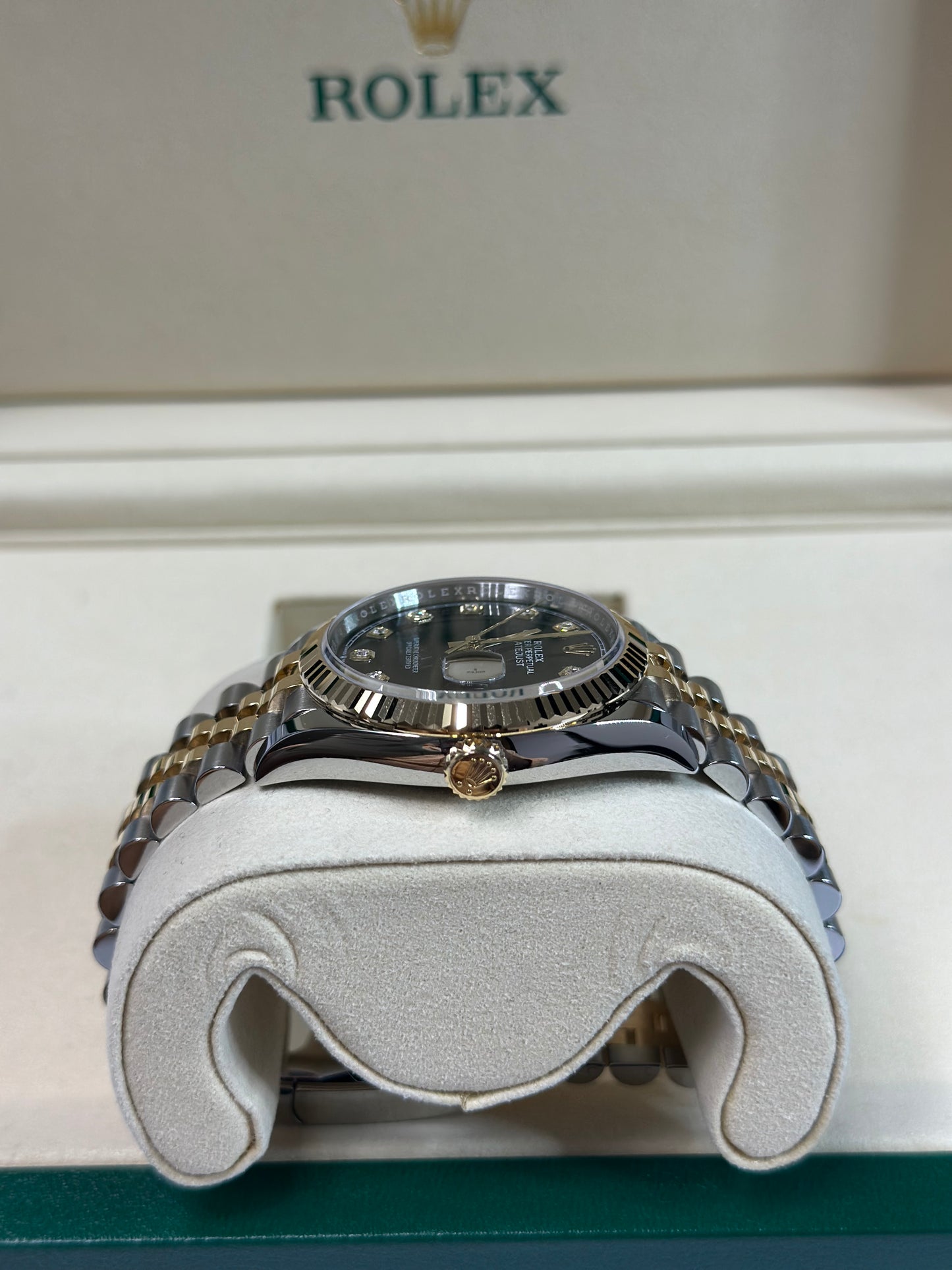 Rolex Datejust 36 Black Diamond Dial on Jubilee 126233 Papers 2026