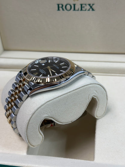 Rolex Datejust 41 Black Index Dial on Jubilee 126333 Papers 2026