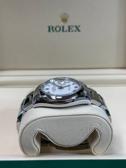 Rolex Datejust 36 White Roman Dial on Oyster 126200 Papers 2026