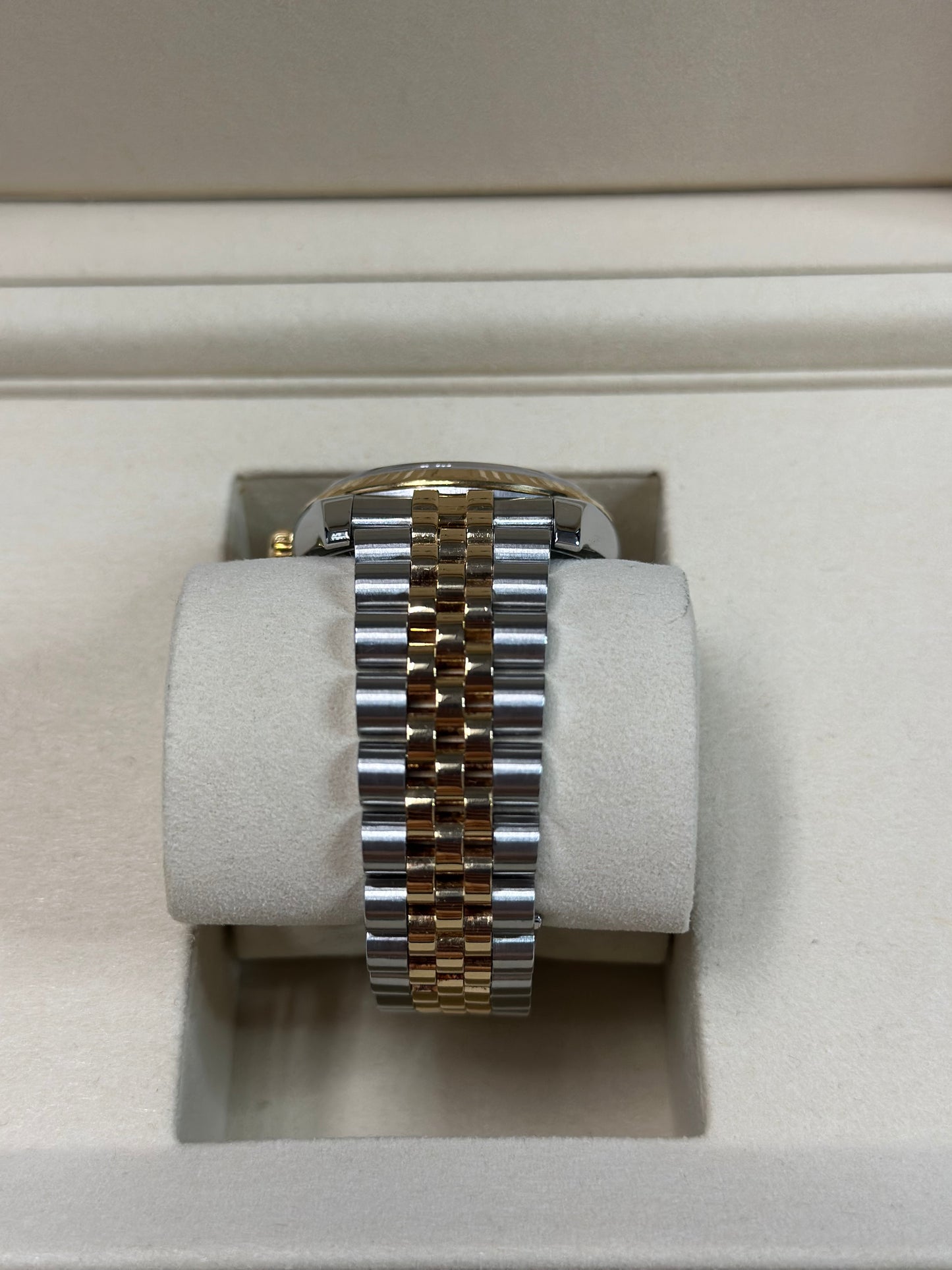 Rolex Datejust 36 Champagne Diamonds Dial on Jubilee 116233 Papers 2008