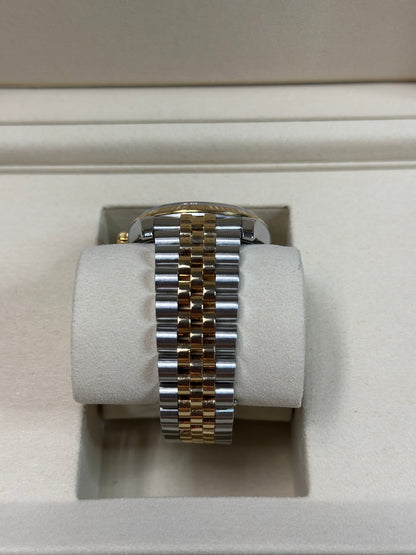 Rolex Datejust 36 Champagne Diamonds Dial on Jubilee 116233 Papers 2008