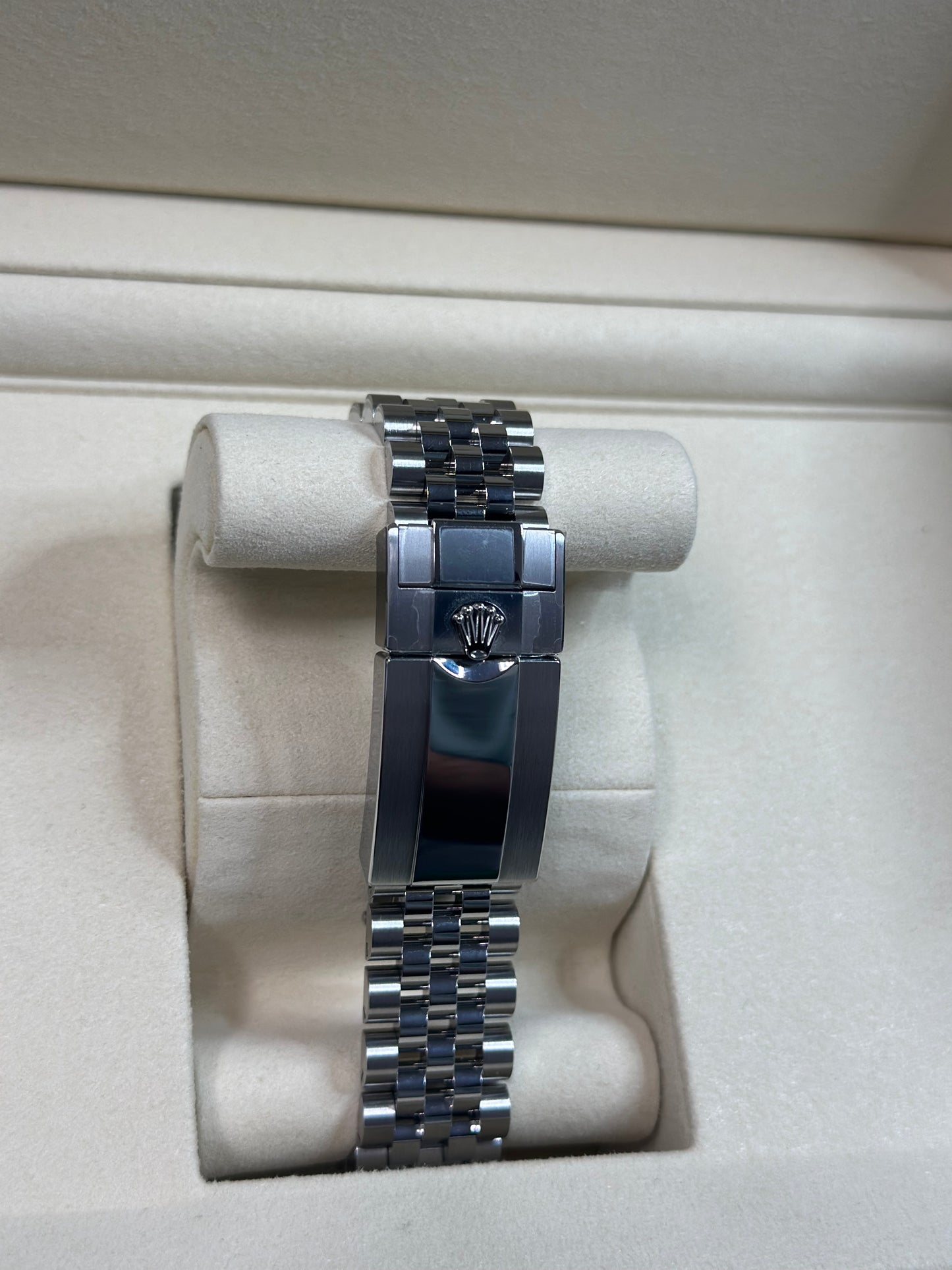 Rolex GMT-Master II Pepsi Black Dial on Oyster 126710BLRO Papers 2024