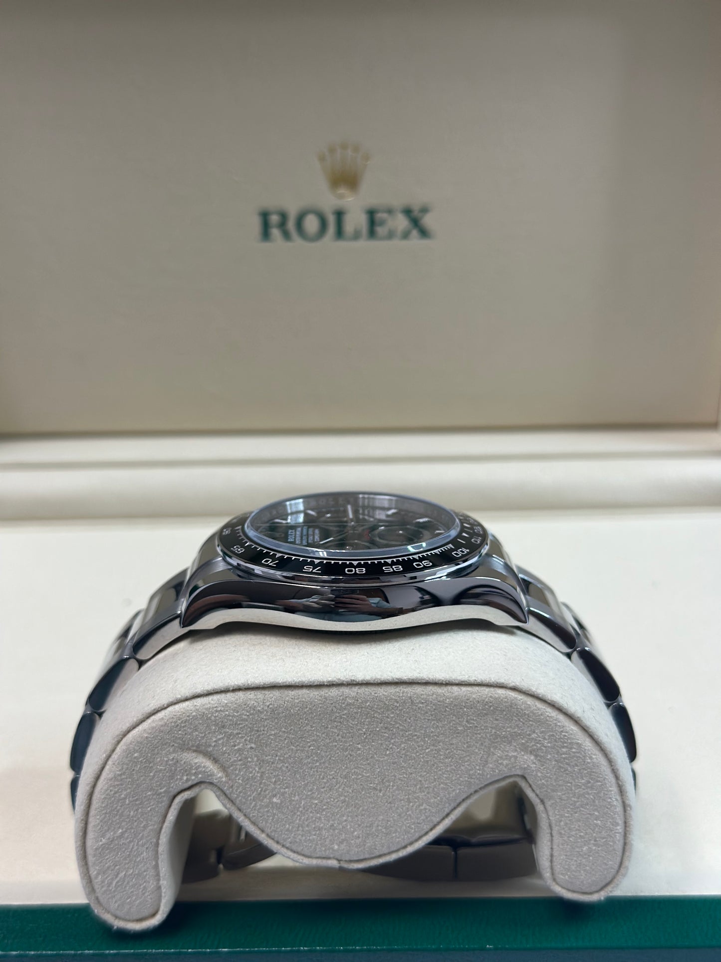 Rolex Daytona Black Index Dial on Oyster 126500LN Papers 2026