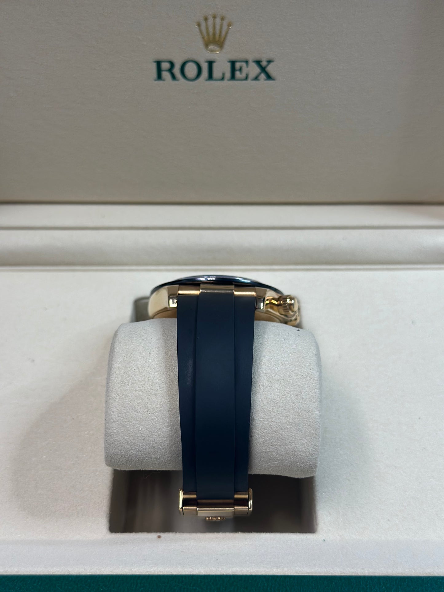 Rolex Daytona Champagne And Index Dial on Oysterflex 116518LN Papers 2018