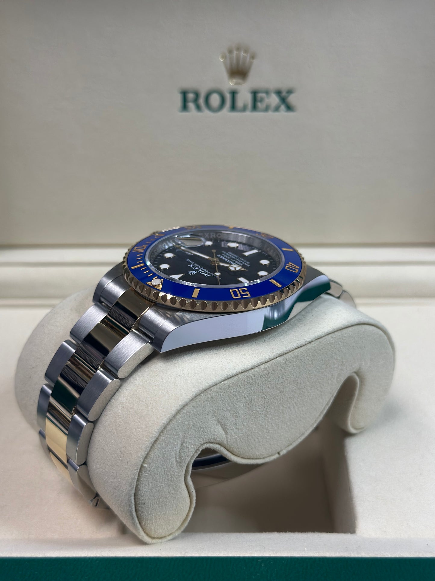 Rolex Submariner Blue Dial on Oyster 126613LB Papers 2026