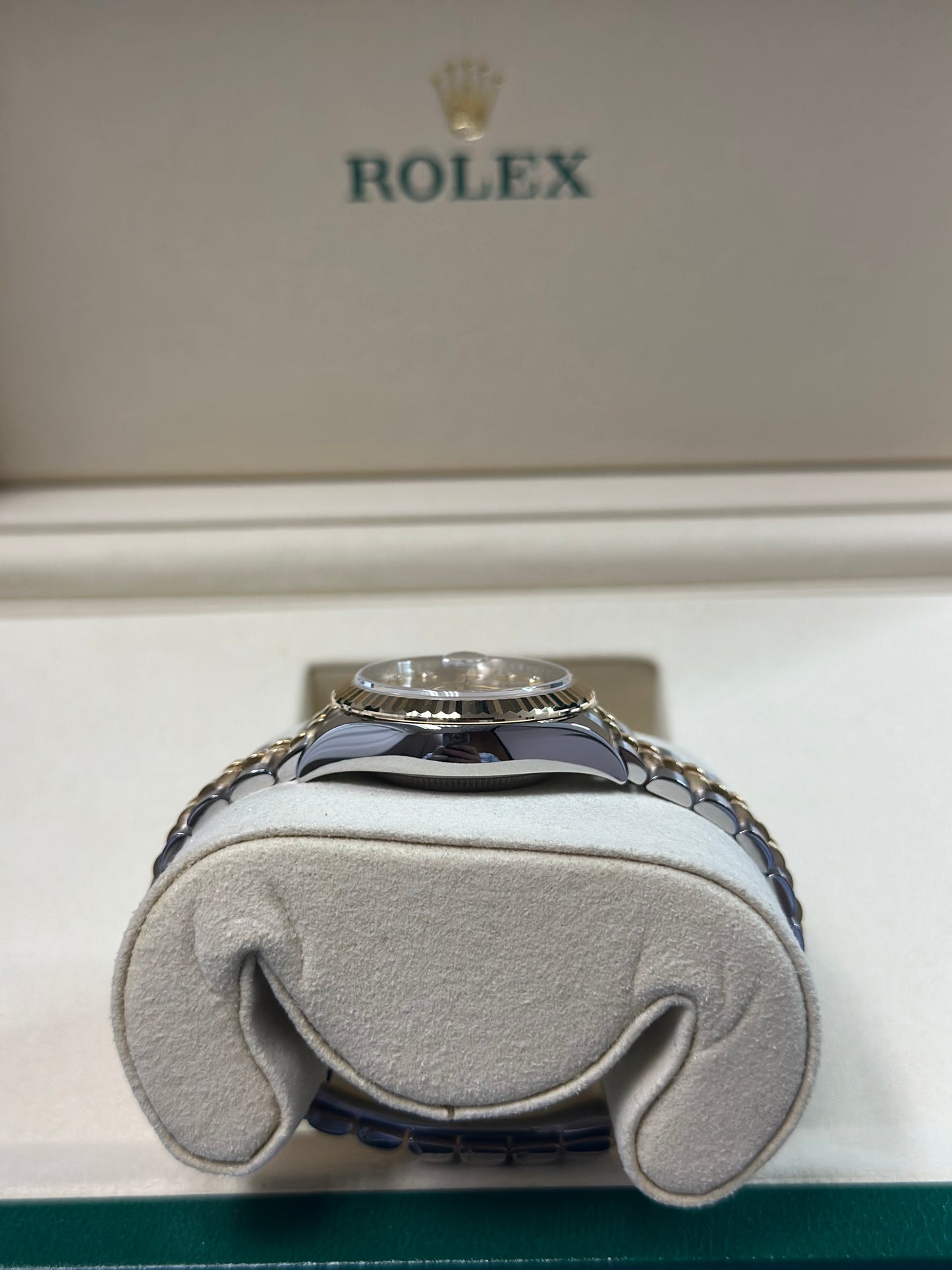 Rolex Datejust Lady Champagne Diamond Dial on Jubilee 279173 Papers 2026