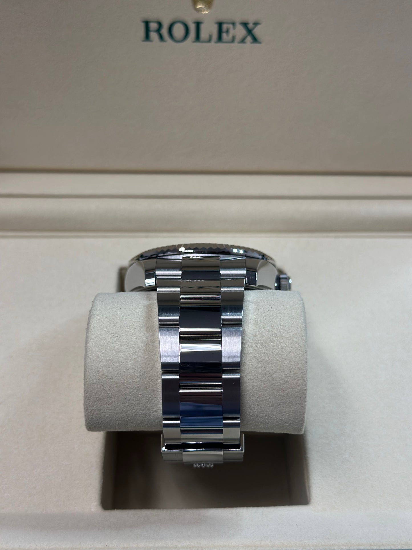 Rolex SkyDweller White Index Dial on Oyster 336934 Papers 2025