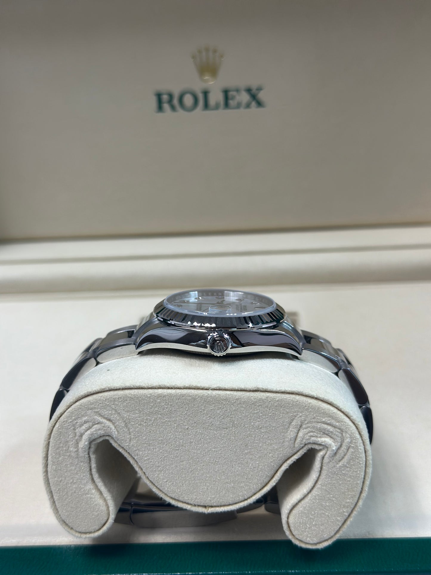 Rolex Datejust 31 White Mother-Of-Pearl Diamond Dial on Oyster 278274 Papers 2026