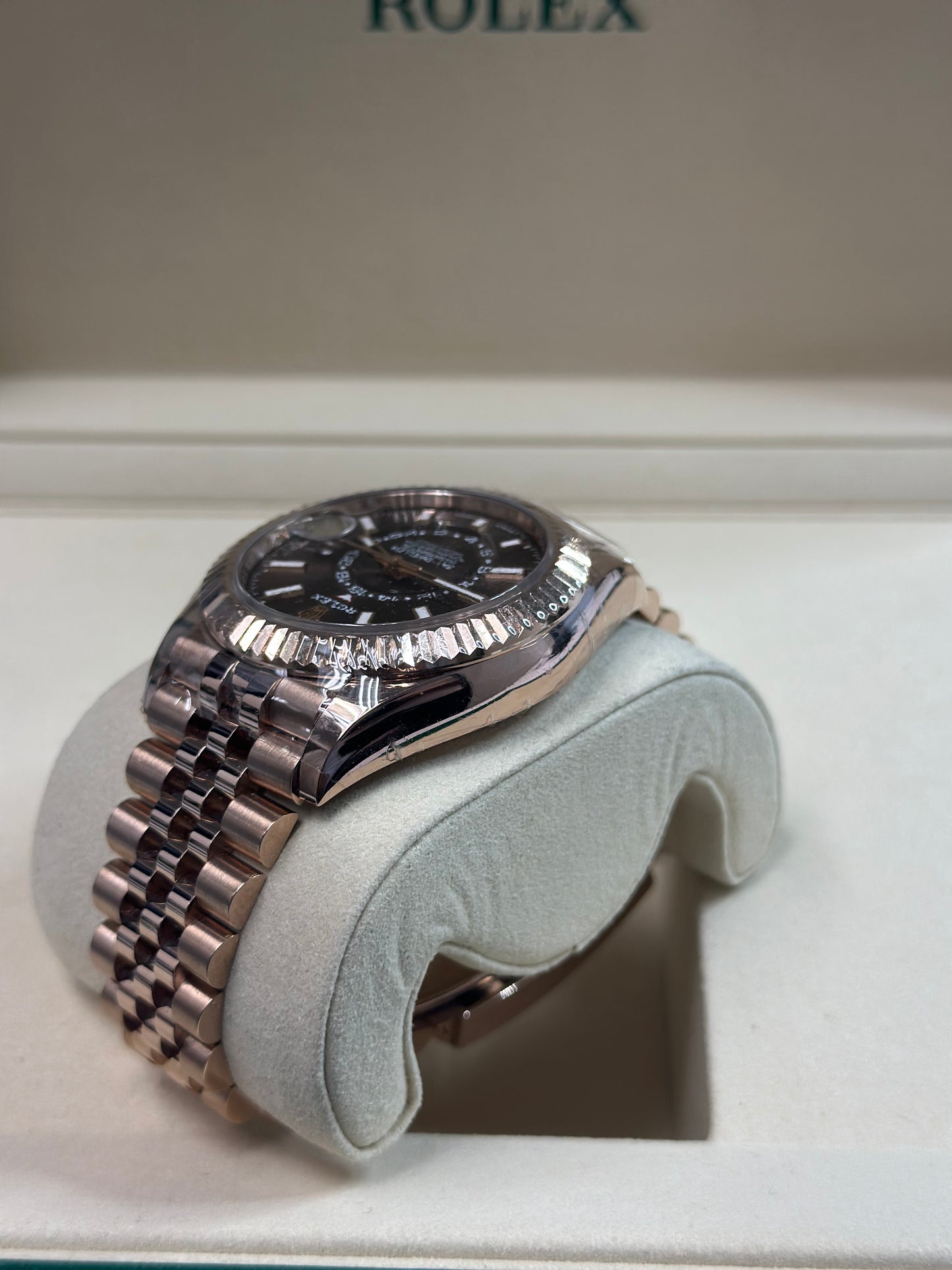 Rolex SkyDweller Chocolate Dial on Jubilee 336935 Papers 2024
