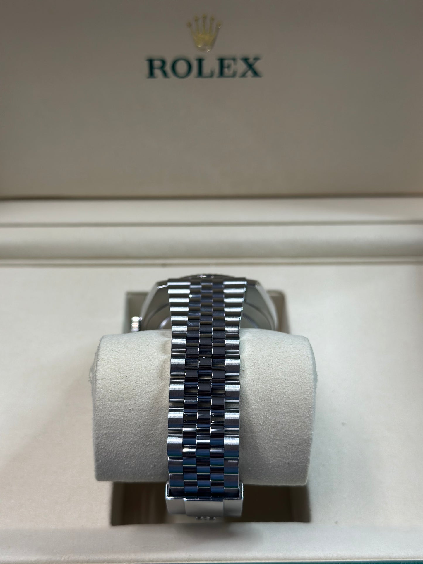 Rolex Datejust 41 Silver Index Dial on Jubilee 126334 Papers 2017