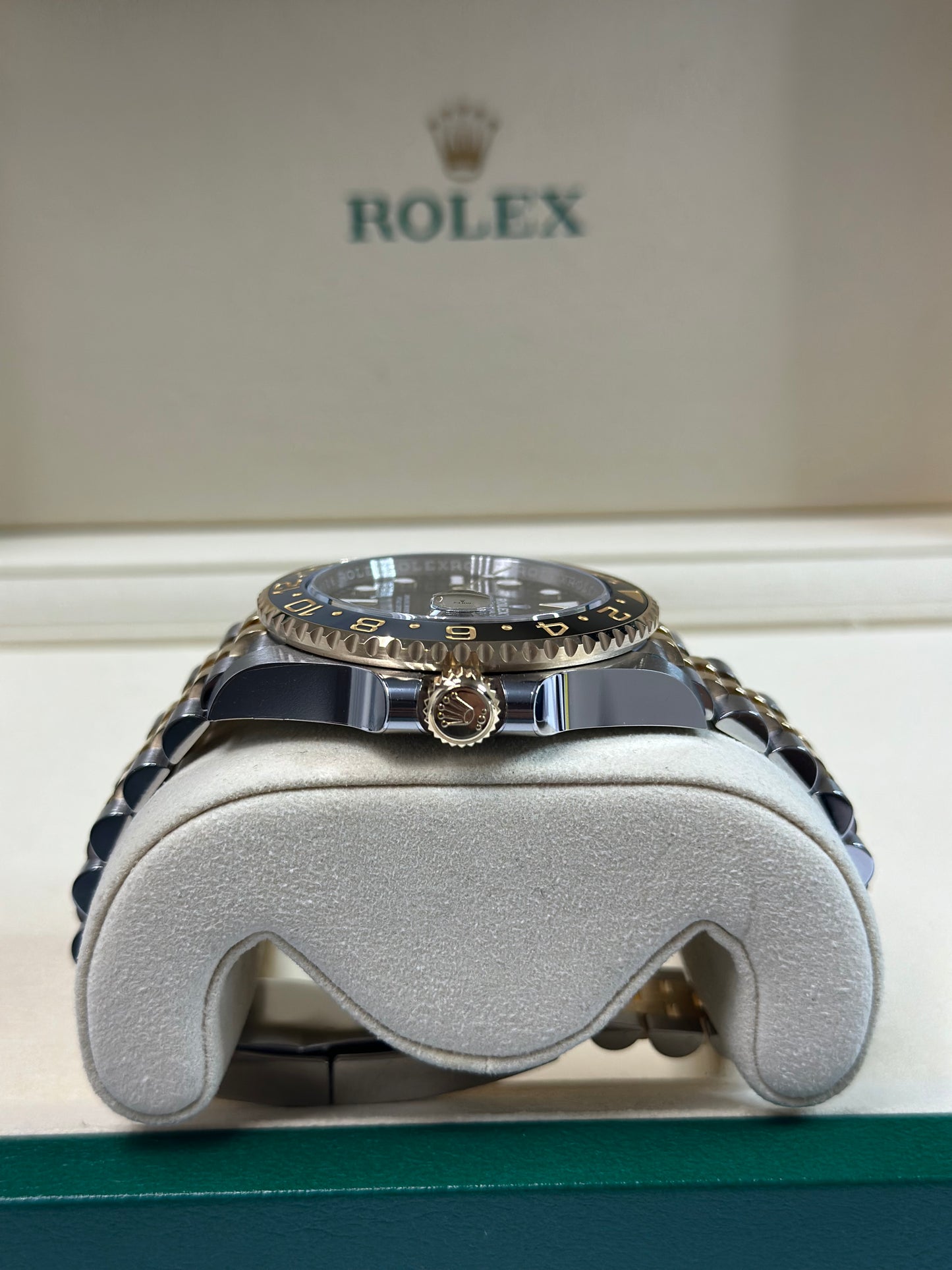 Rolex GMT-Master II Black Dial on Jubilee 126713GRNR Papers 2026