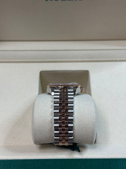 Rolex Datejust 31 Chocolate Diamond Dial on Jubilee 278271 Papers 2026