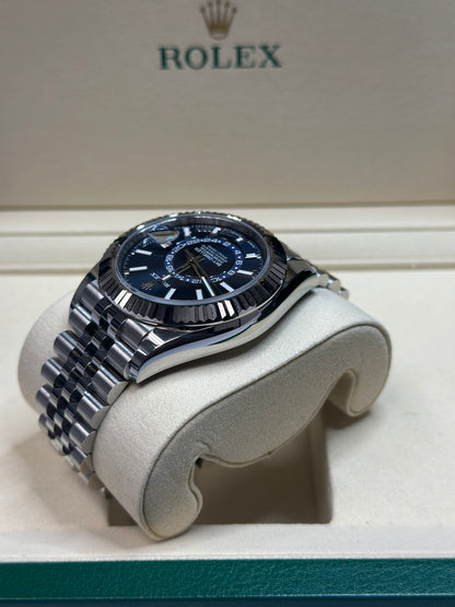 Rolex SkyDweller Blue Index Dial on Jubilee 336934 Papers 2026