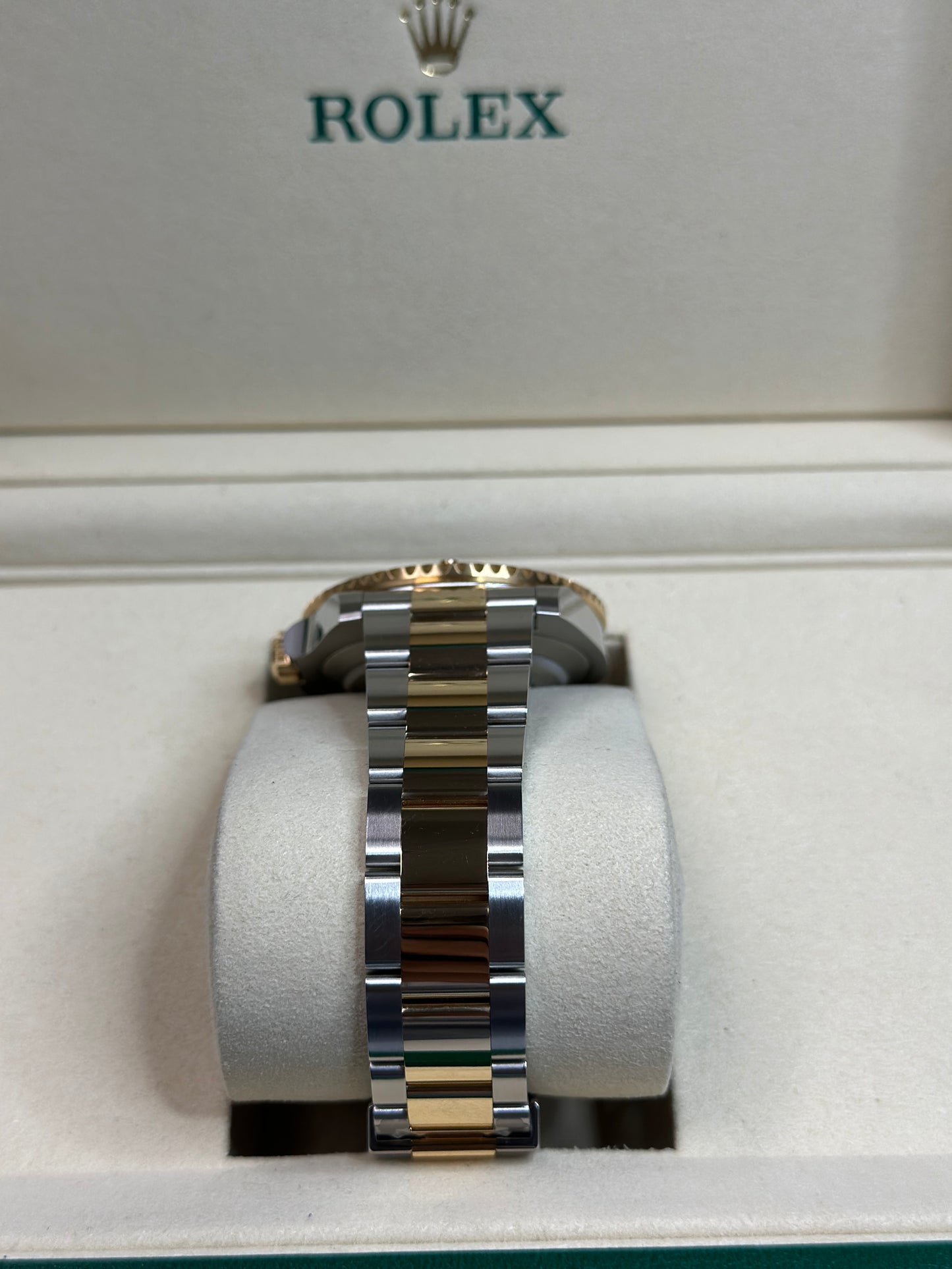 Rolex Submariner Blue Dial on Oyster 126613LB Papers 2025