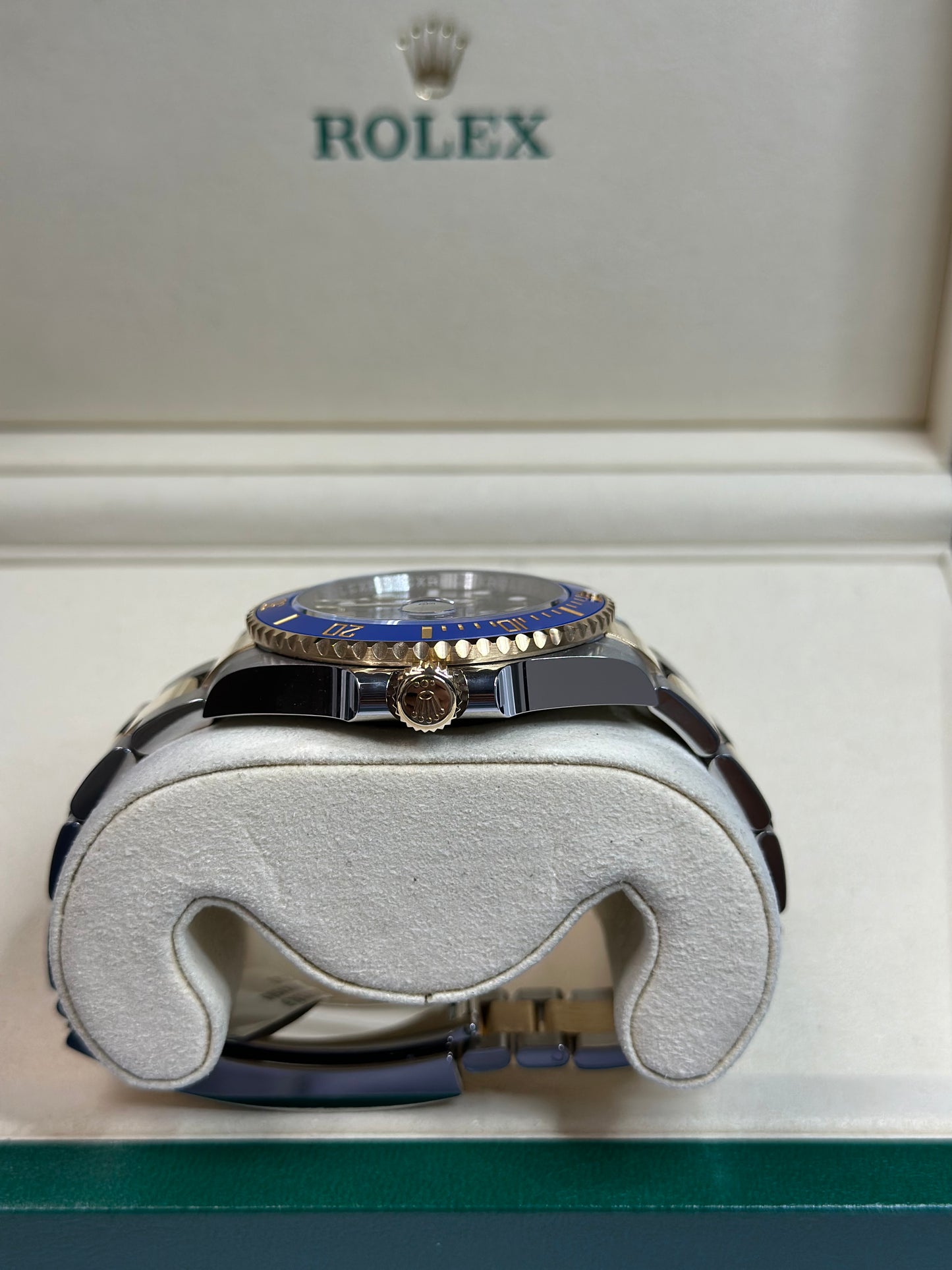 Rolex Submariner Blue Dial on Oyster 126613LB Papers 2025