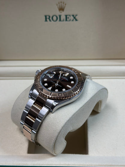 Rolex Yacht-Master Chocolate Dial on Oyster 126621 Papers 2022
