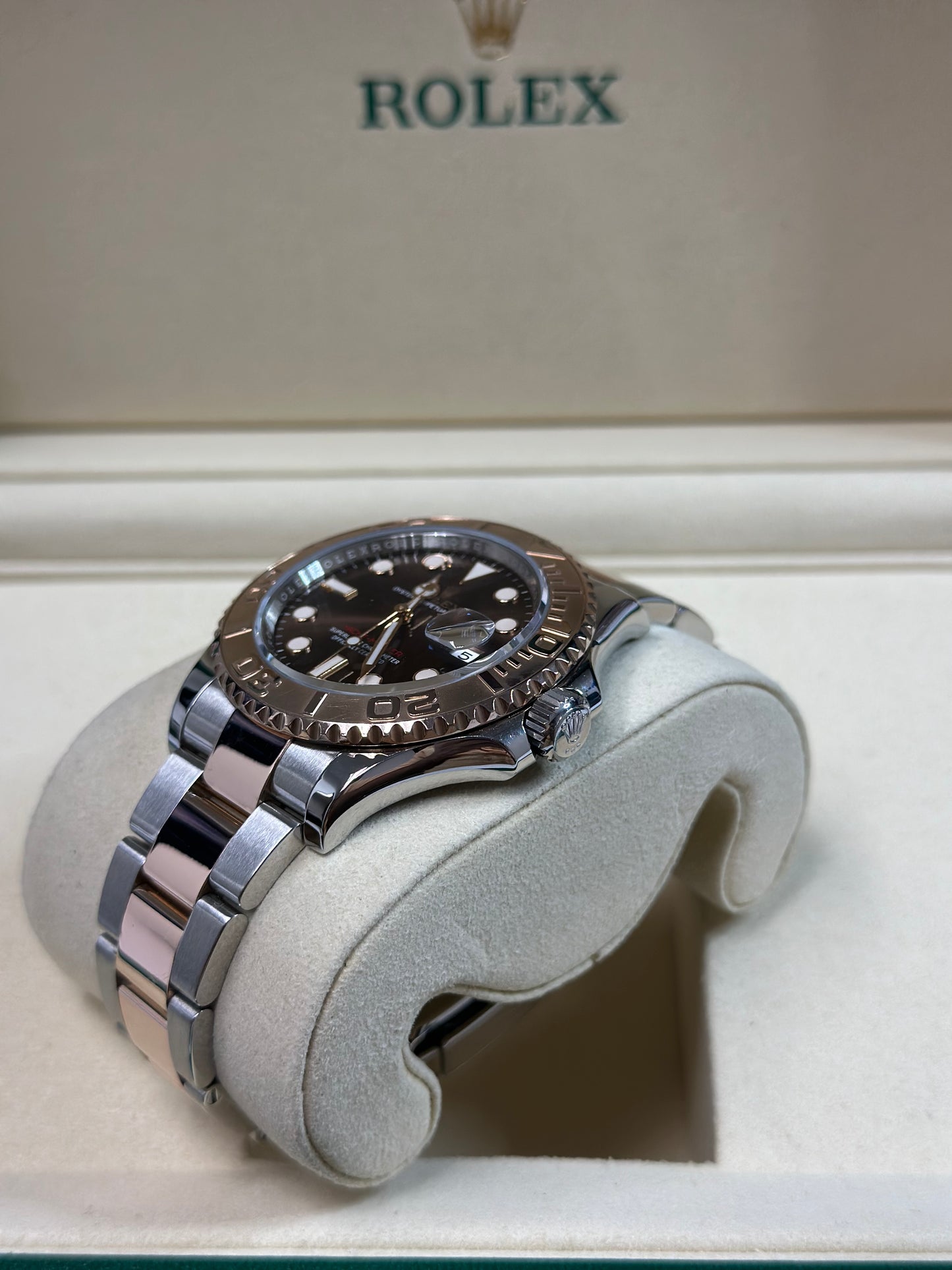 Rolex Yacht-Master Chocolate Dial on Oyster 126621 Papers 2022